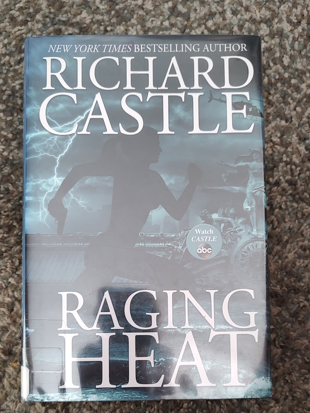 Raging Heat - Blue Hardcover Novel
